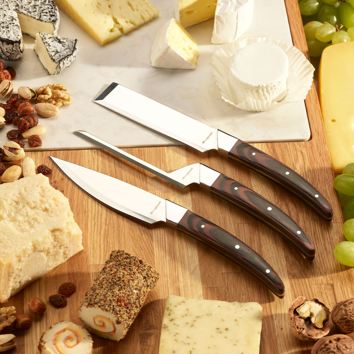 Käsemesser Set Caseus für Hartkäse, Weichkäse & halbharten Käse   Käsemesser Set Caseus für Hartkäse, Weichkäse & halbharten Käse