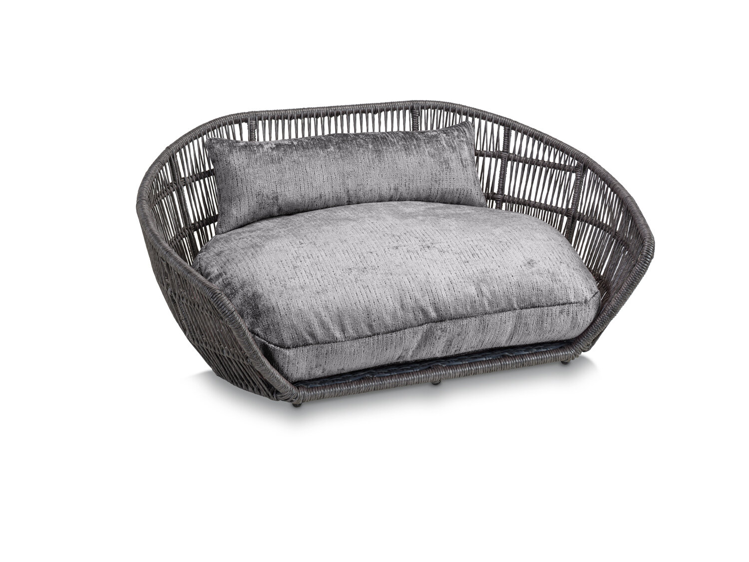 PRADO Design-Hundebett ALLURE Grey